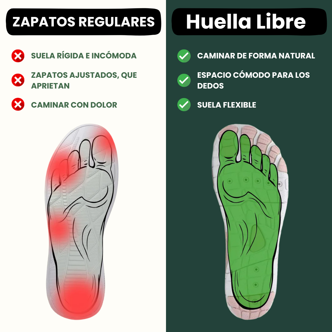 HuellaLibre™ – Calzado flexible, saludable y comodo (Unisex)